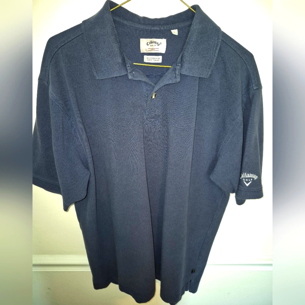 ⛳️CALLAWAY Men's Navy Polo Shirt